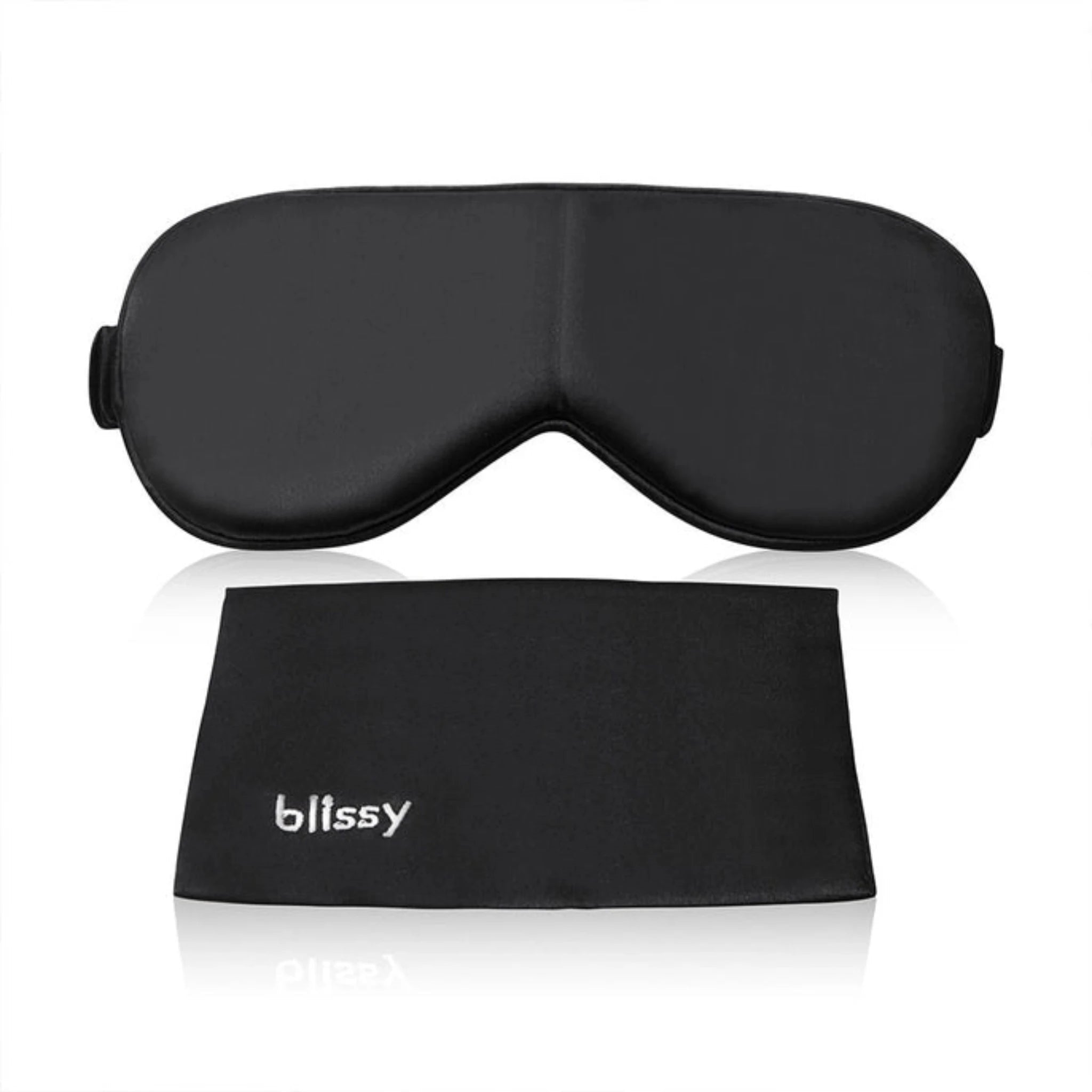 BLISSY silke sovemaske – 100 % mulberry silke